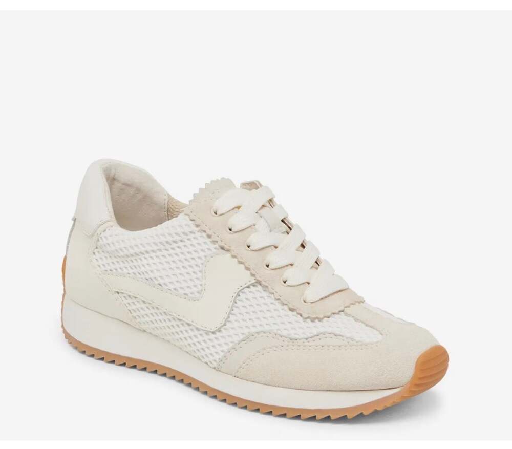Dolce Vita B.NTCD Mesh White Woven Sneakers NEW Size 9.5 FAST2Ship!